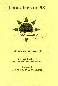 Lato z Helem - okładka publikacji