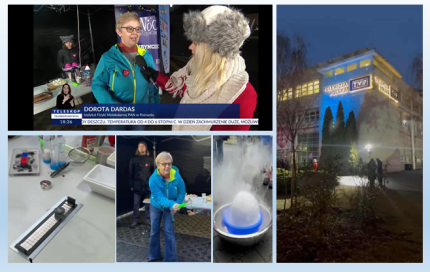 Spotkanie z naukowcem w Zespole Szkół nr 8 w Poznaniu
