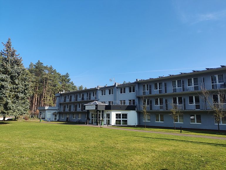 Widok na hotel i okolice